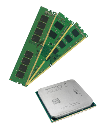 Microprocesador / Memoria Ram Blanca